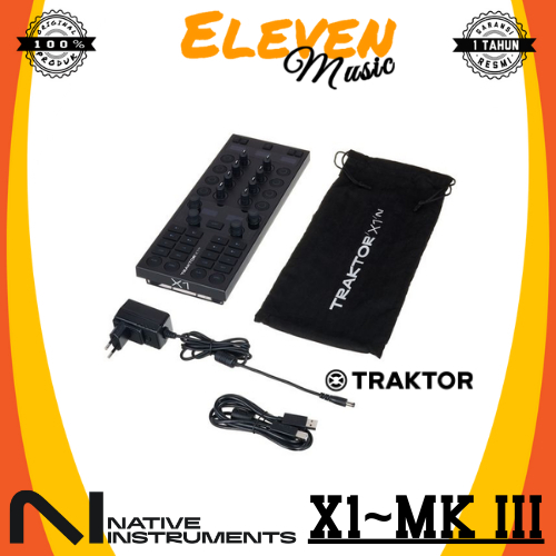 mNative Instruments Traktor Kontrol X1 MKiii DJ Controller X1/MKIII Portable DJ Controller USB