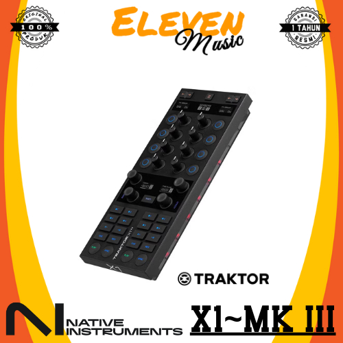 Native Instruments Traktor Kontrol X1 MK3 DJ Controller X1/MKIII Portable DJ Controller USB