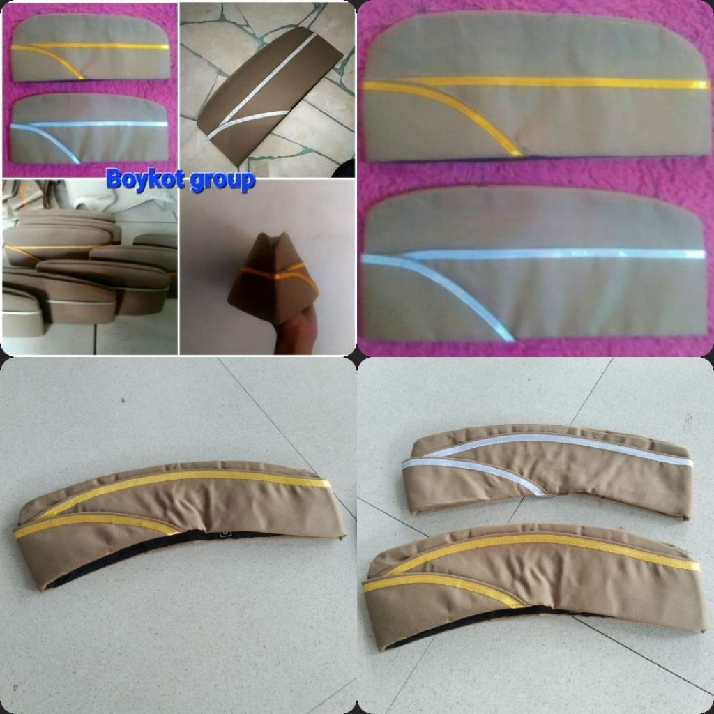 Topi PNS topi mutz satuan peci mut putra putri
