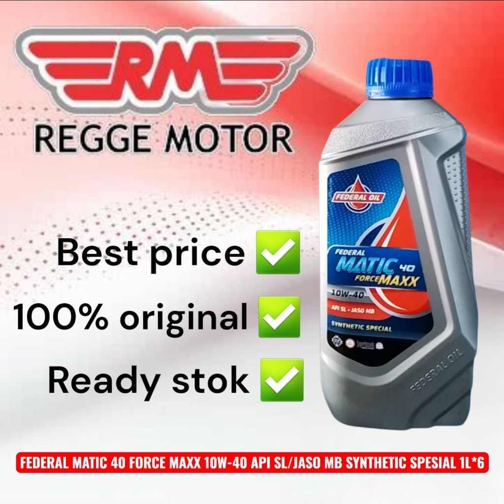 FEDERAL OIL MATIC FORCEMAXX 10W-40 1 LITER