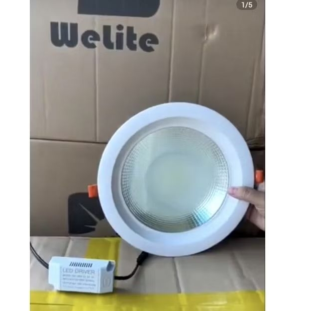 Welite lampu sorot plafon Downlight 40 W 40Watt 3000k 4000k 6000k