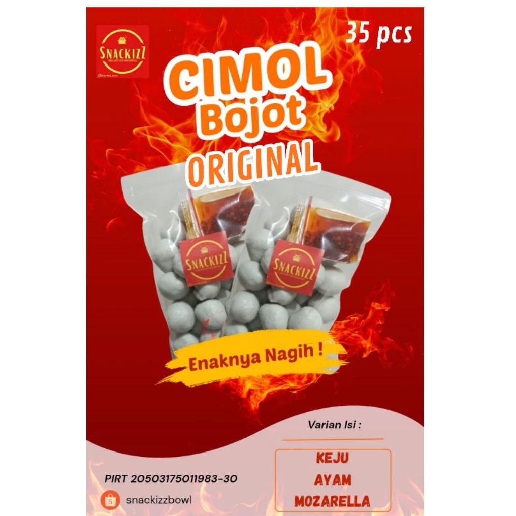 [BELI 2 GRATIS 1] CIMOL BOJOT FROZEN ORIGINAL ISI 35 PER BUNGKUS - MAKANAN RINGAN