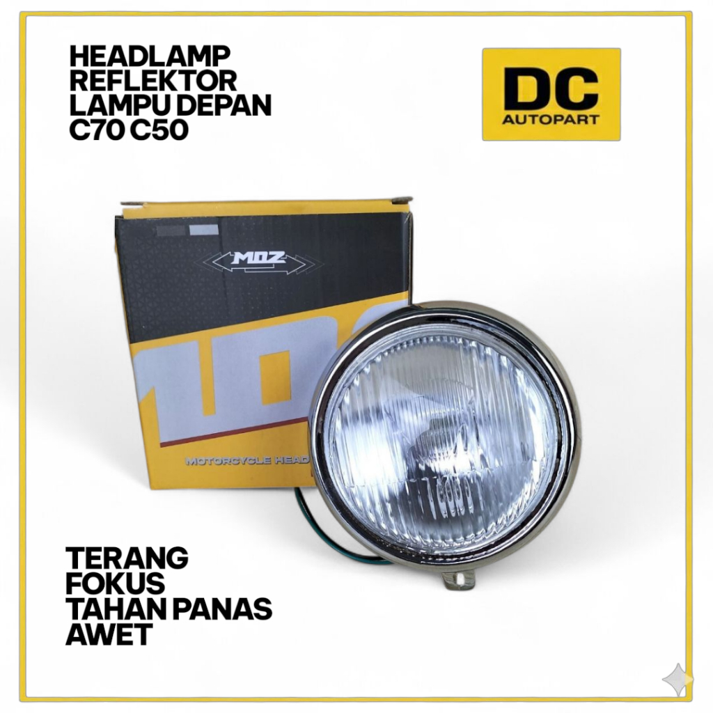 REFLEKTOR C70 LAMPU DEPAN C70