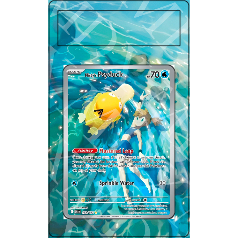 Misty's Psyduck #193 Pokemon Destined Rivals (Extended Art)