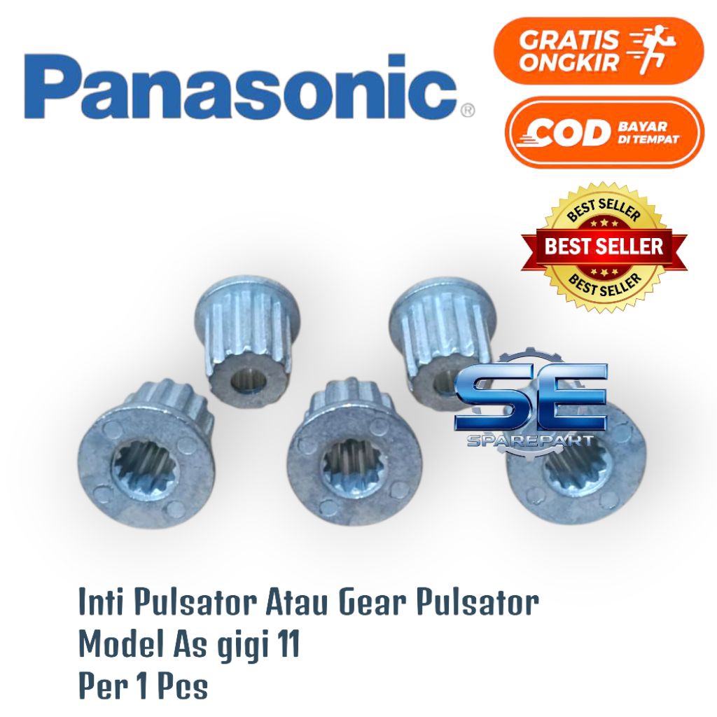 Inti Pulsator Mesin Cuci PANASONIC Gigi 11