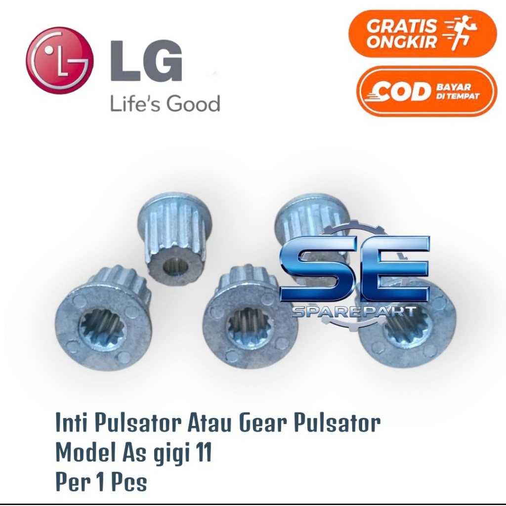[BAYAR DITEMPAT] Inti Pulsator Mesin Cuci LG Gigi 11