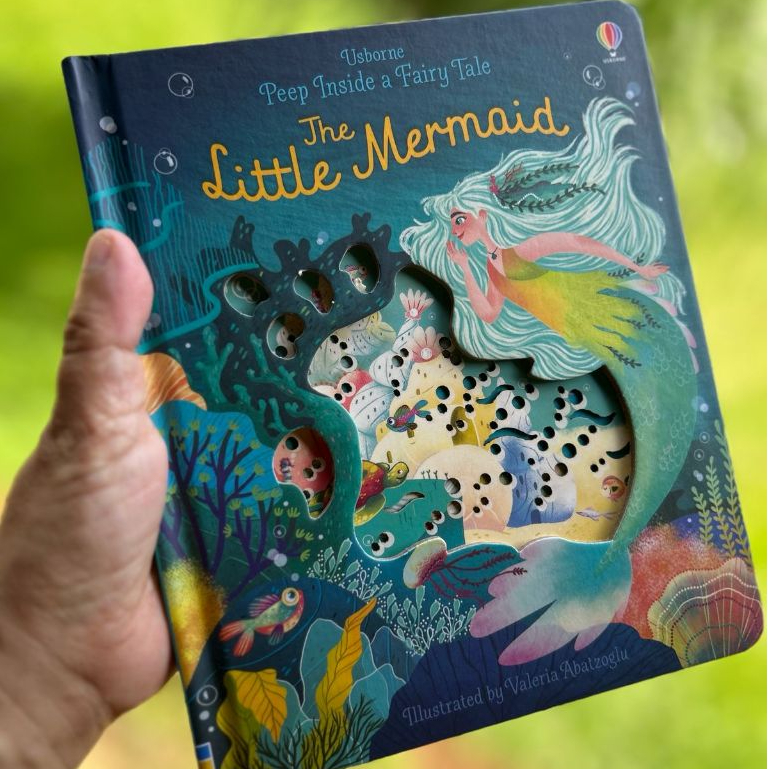 Usborne Peep Inside a Fairy Tale The Little Mermaid BoardBook Buku Anak Bahasa Inggris Preloved