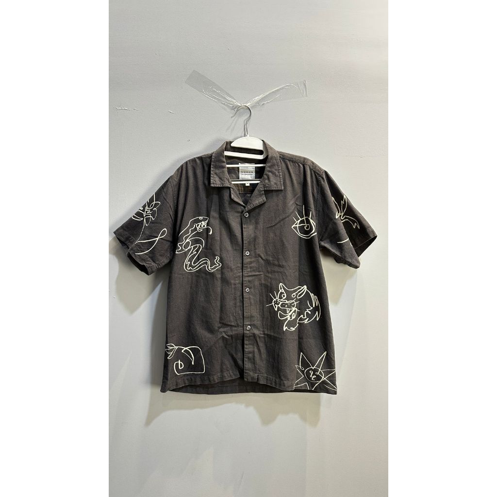 Kemeja Hanaka & Co - Baju Preloved Kondisi Sangat Bagus - Gaya Vintage - Bahan Premium - Kemeja Cowo