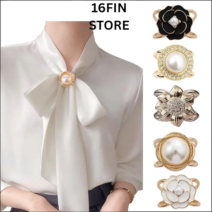 16FIN KN21 RING BROS HIJAB BESAR AKSESORIS SCARF