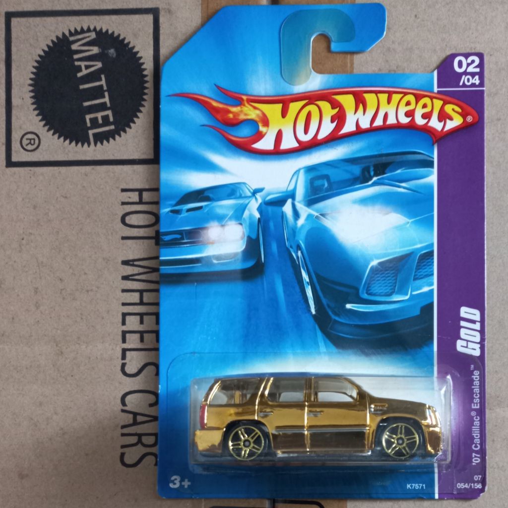 Hot Wheels Cadilac Escalade gold