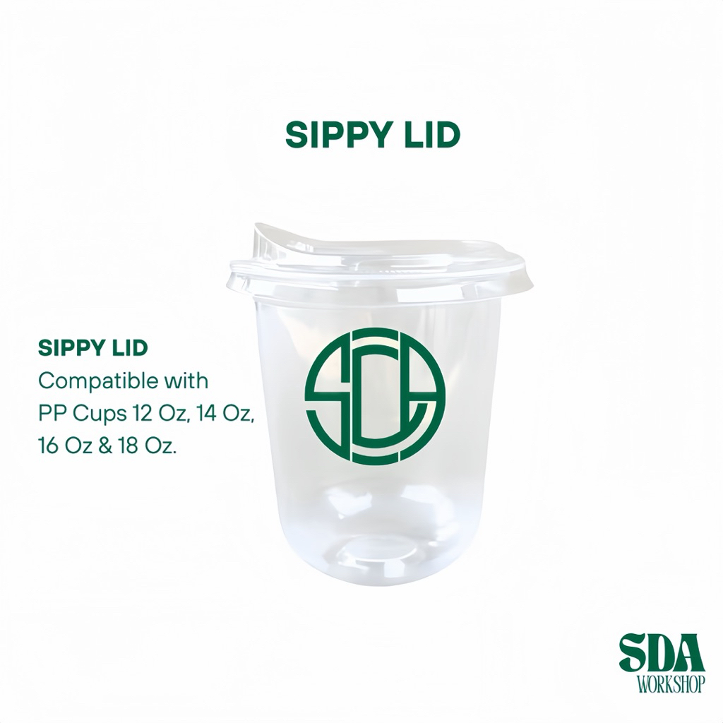 TUTUP CUP GPC - FLAT - DOME - SIPPY LID