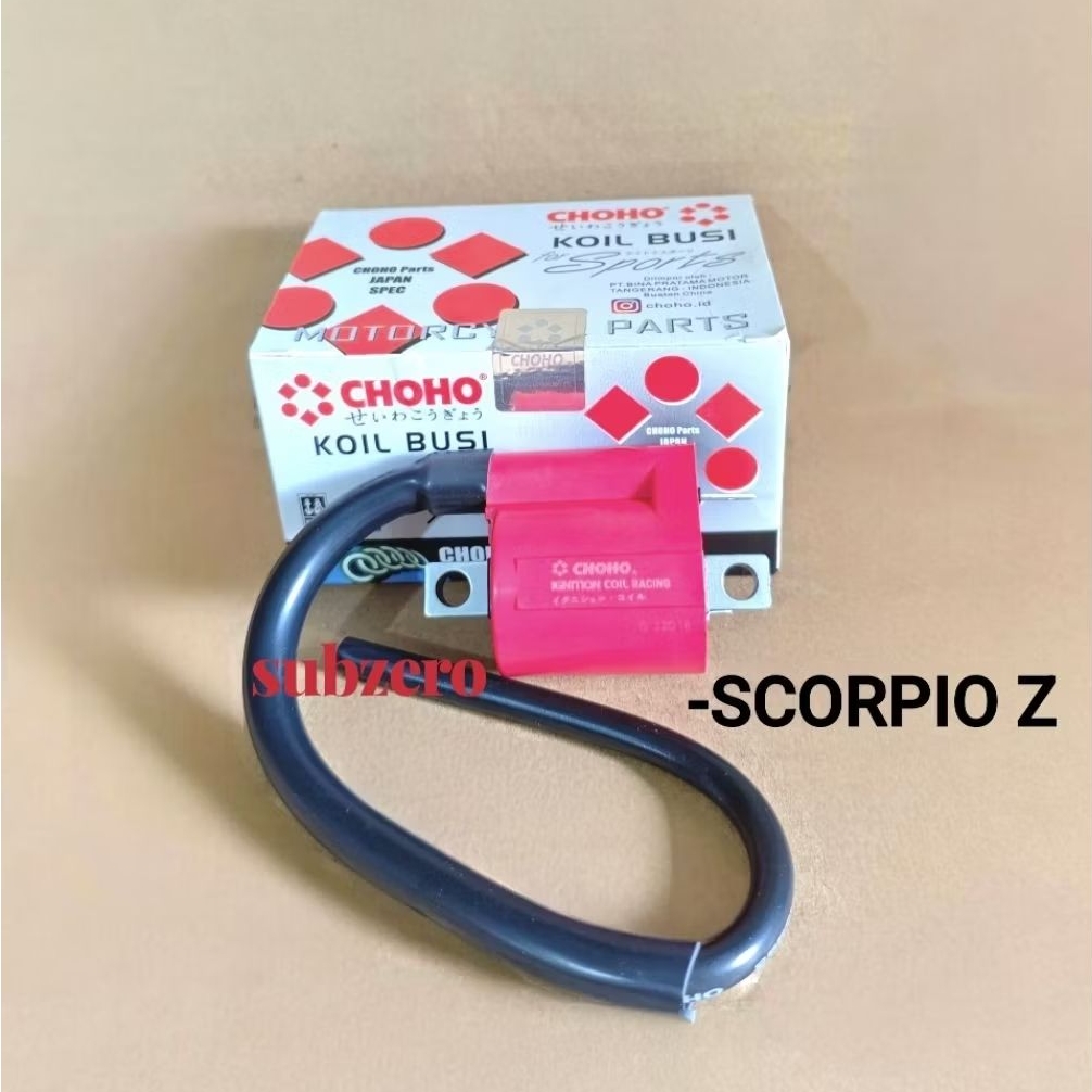 KOIL BUSI CHOHO YAMAHA SCORPIO Z KUALITAS SUPER