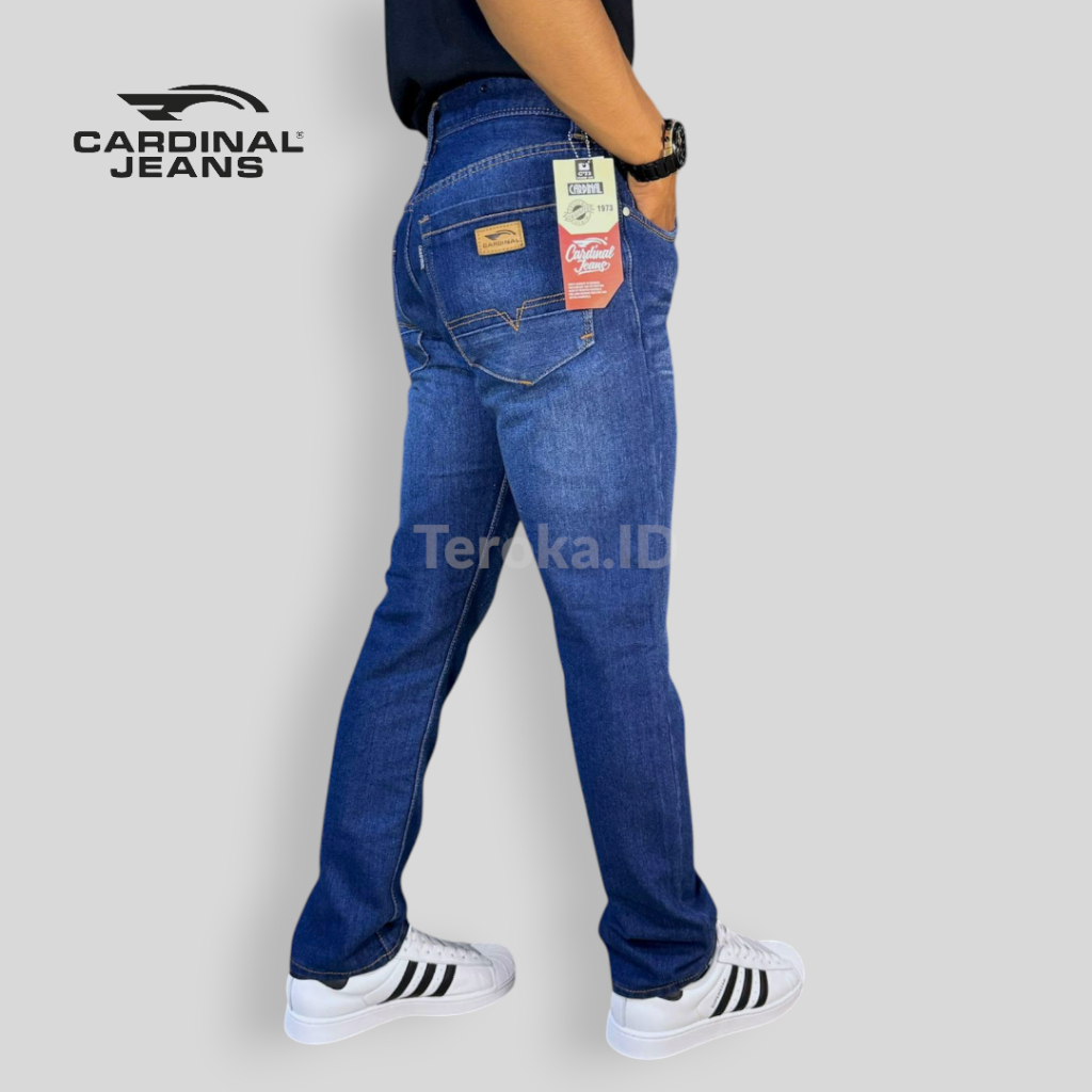 Cardinal Jeans Pria Regular Denim Import Premium