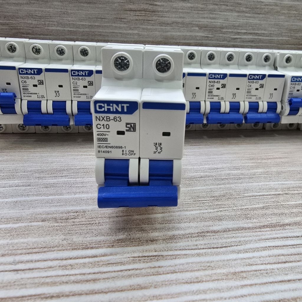 MCB 2P 10A 6KA NXB-63 CHINT ELECTRIC