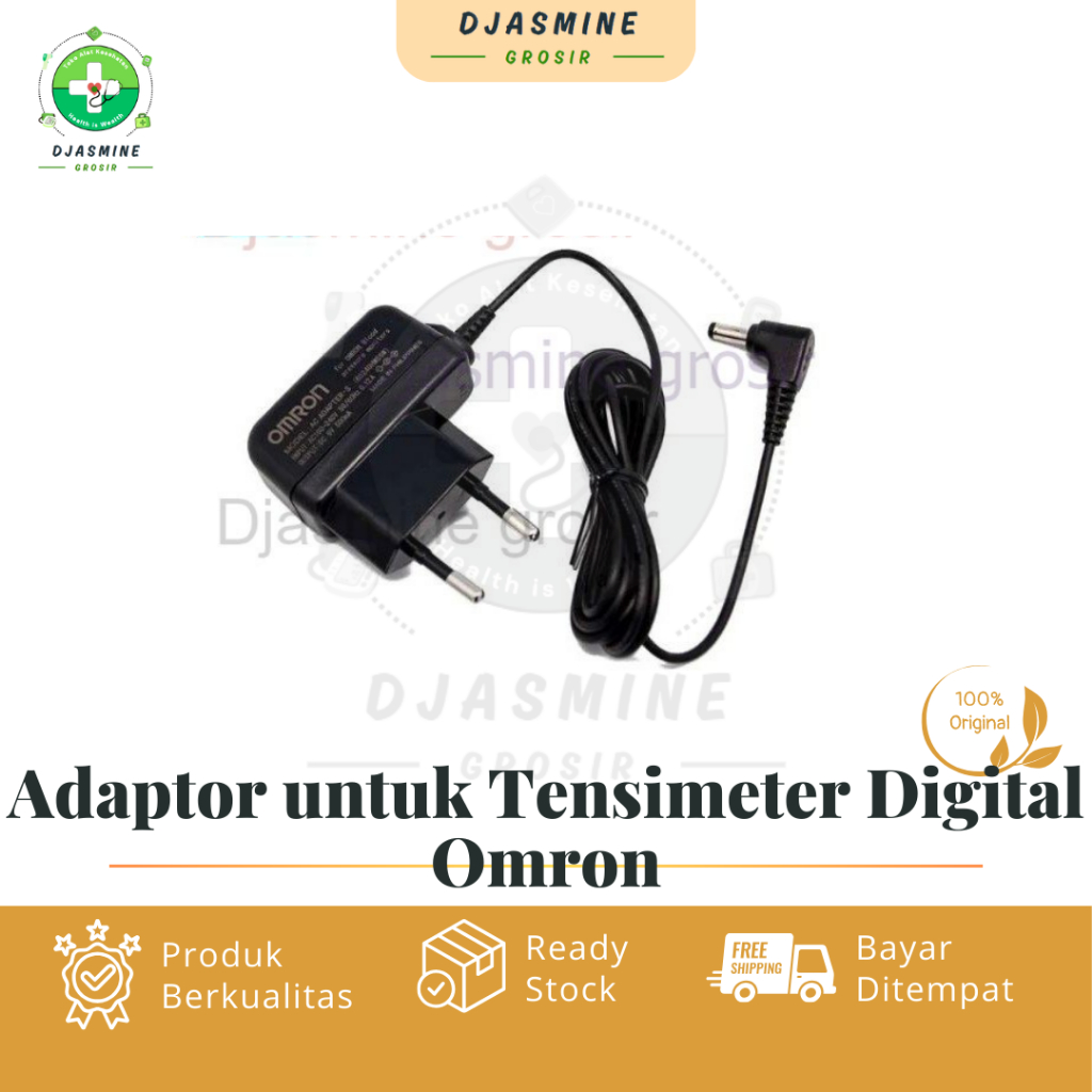 Adaptor untuk Tensimeter Digital Omron / Tensimeter Omron Adaptor tensimeter omron original