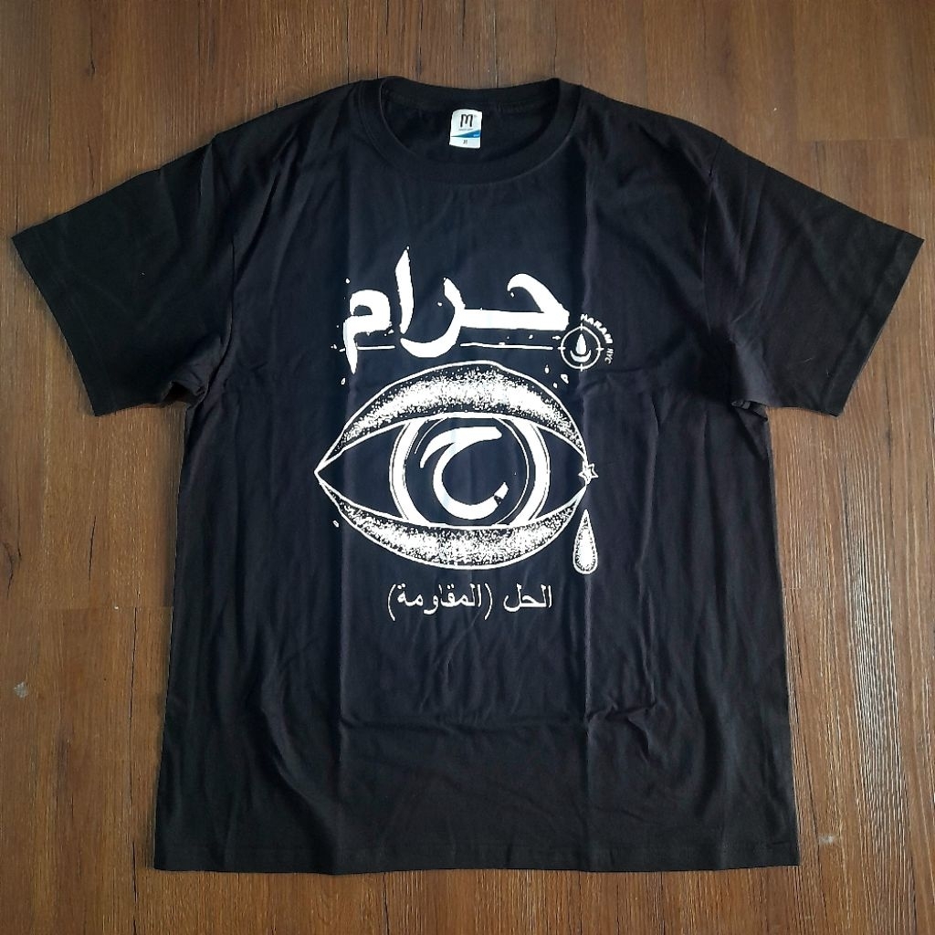 T-Shirt HARAM Hardcore /kaos band/kaos musik/bootleg