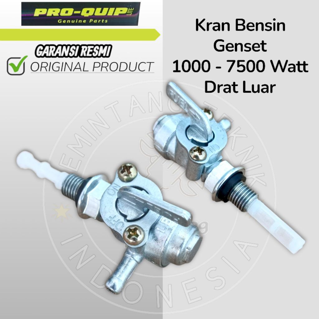 Kran Bensin Kran Tangki Bensin Genset 1000-7000 Watt Drat Luar
