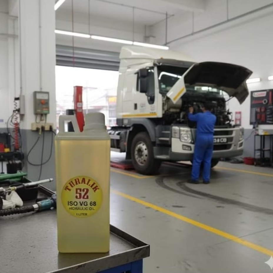 oli hidrolik turalik 52 iso vg 68 1 Liter oli shock dongkrak hidrolic dll