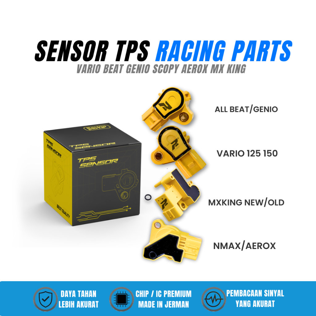 Sensor Tps Racing Brt Vario Genio Beat Fi ESP Deluxe Street Scoopy FI Sensor Tps Brt presisi