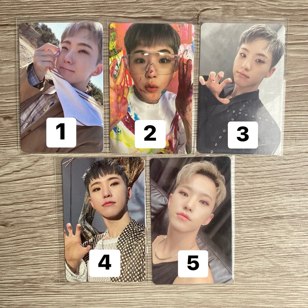 [REPRICE] SEVENTEEN HOSHI PHOTOCARD OFFICIAL svt pc scoups choi seungcheol kkuma cimumu cheol its tc