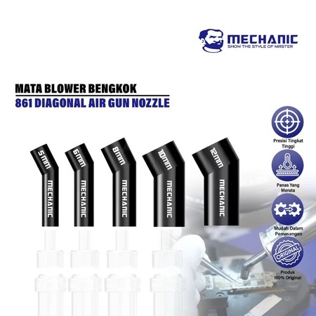 MECHANIC 861 DIAGONAL AIR NOZZLE MATA BLOWER BENGKOK UNIVERSAL ORIGINAL