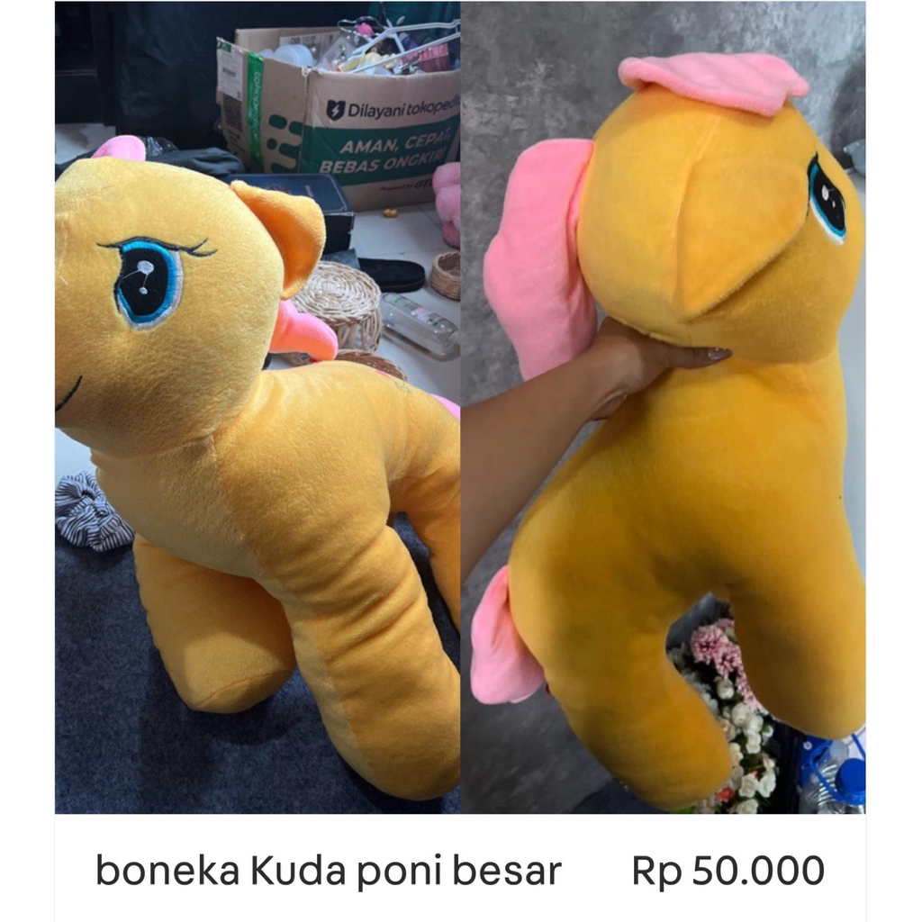 boneka kuda poni jumbo