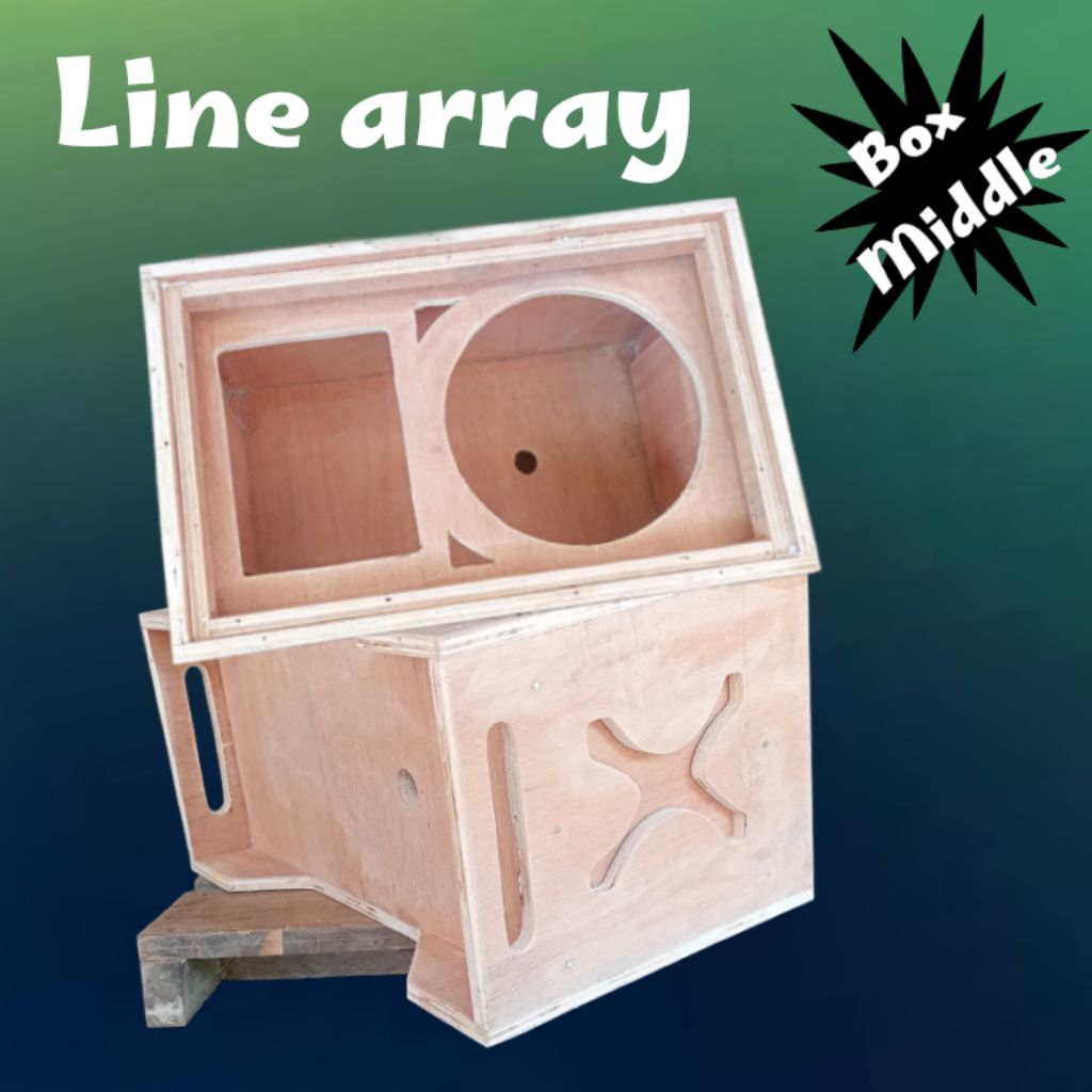 Box speaker mid range 6 inch tebal 12 mm cocok untuk pelengkap sound miniatur 1set anda