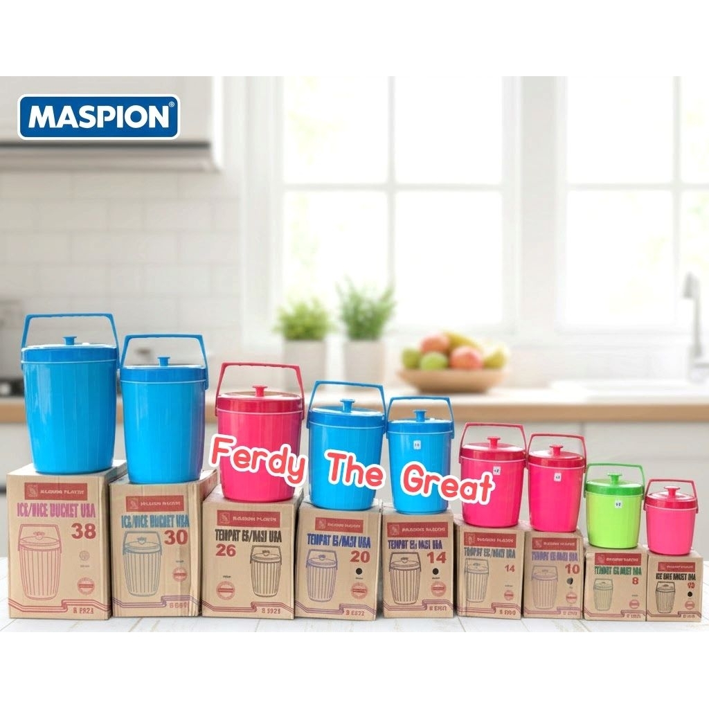 Termos nasi MASPION 6 8 10 14 17 20 26 30 38 / thermos nasi / termos es maspion / rice bucket / ice 