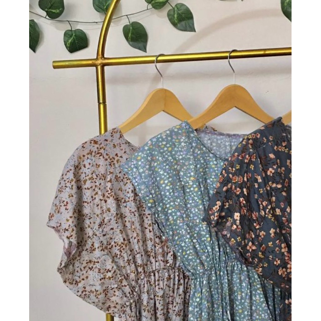 PAKET USAHA Daster rayon premium full obras Ld 115 pj 125