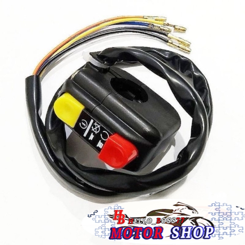 Saklar Holder Kiri Vario 150 Plus Hazard Saklar Kiri Domino Universal