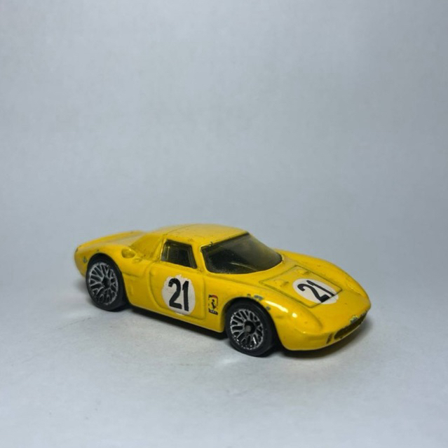 Hot Wheels Ferrari 250 LM Kuning Base Black Loose