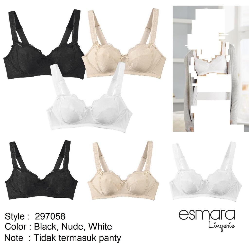 Bra Esmara Style Nonpad Nonwire Tersedia Tiga Warna