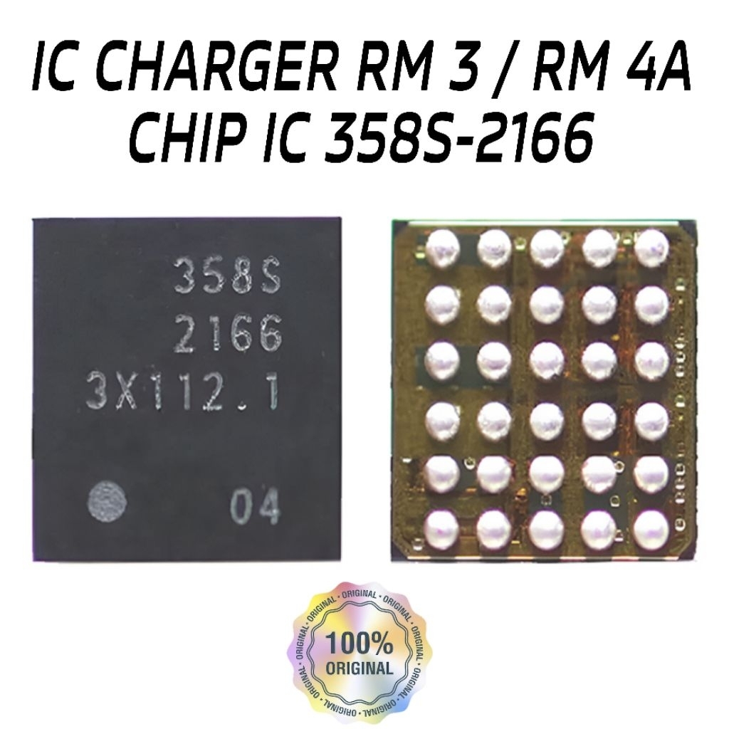 IC CHARGER REDMI 3 / REDMI 4A / CHIP IC CHARGER 358S-2166 ORIGINAL