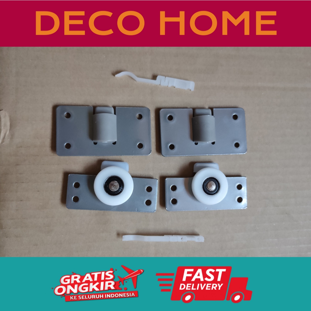 RODA PINTU SLIDING LEMARI. SLIDING ROLLER