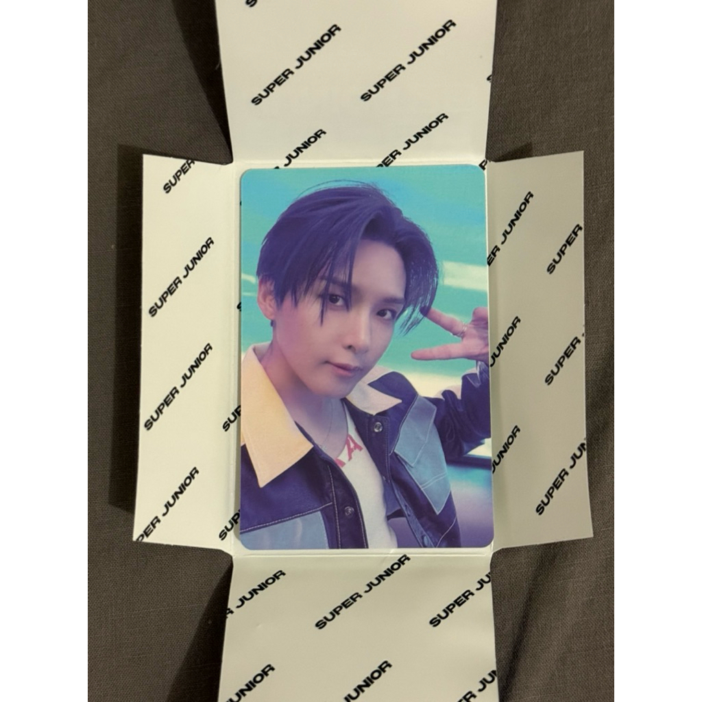 Photocard (pc) Ryewook Super Junior - SMini ver Super Junior 25 album