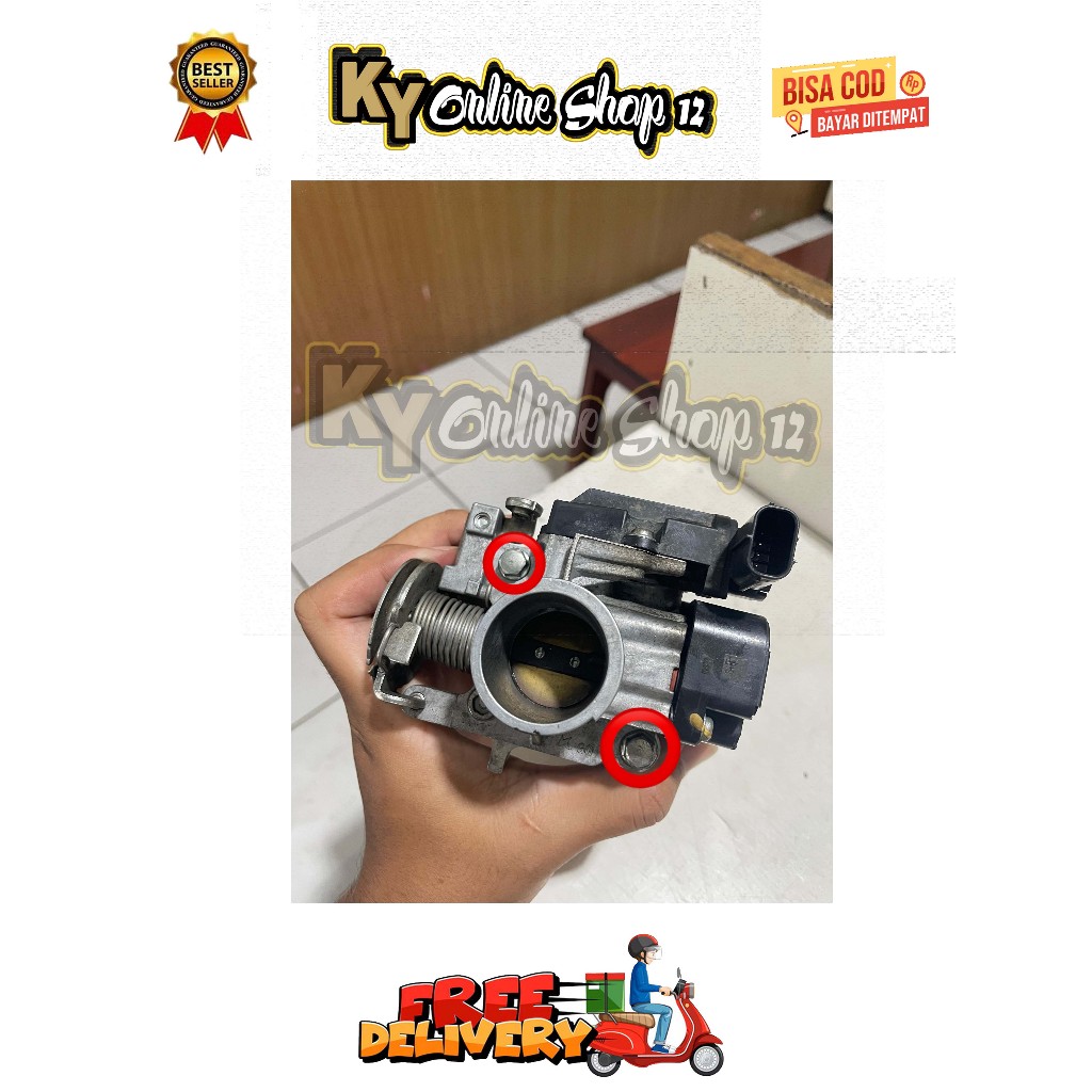 BAUT SAMBUNGAN INTAKE TB ( 2 BAUT ) PCX ADV STYLO VARIO 125 150 160 CBU ABS CBS NEW TAHUN 2015 - 202