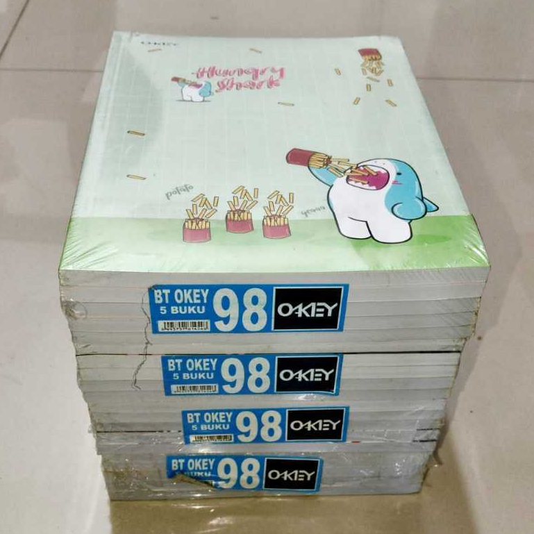 [1 Pcs] Buku Tulis 98 Lembar Buku Tulis Tebal Okey Produk By Kiky