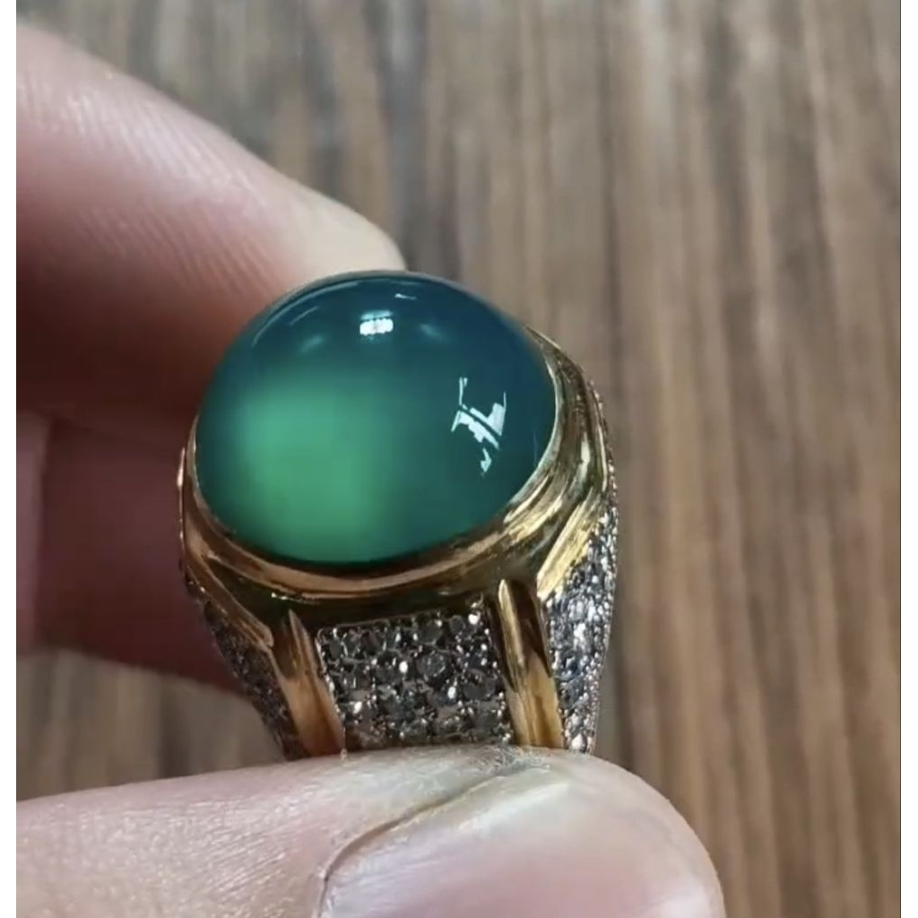 batu bacan gulau ijo botol