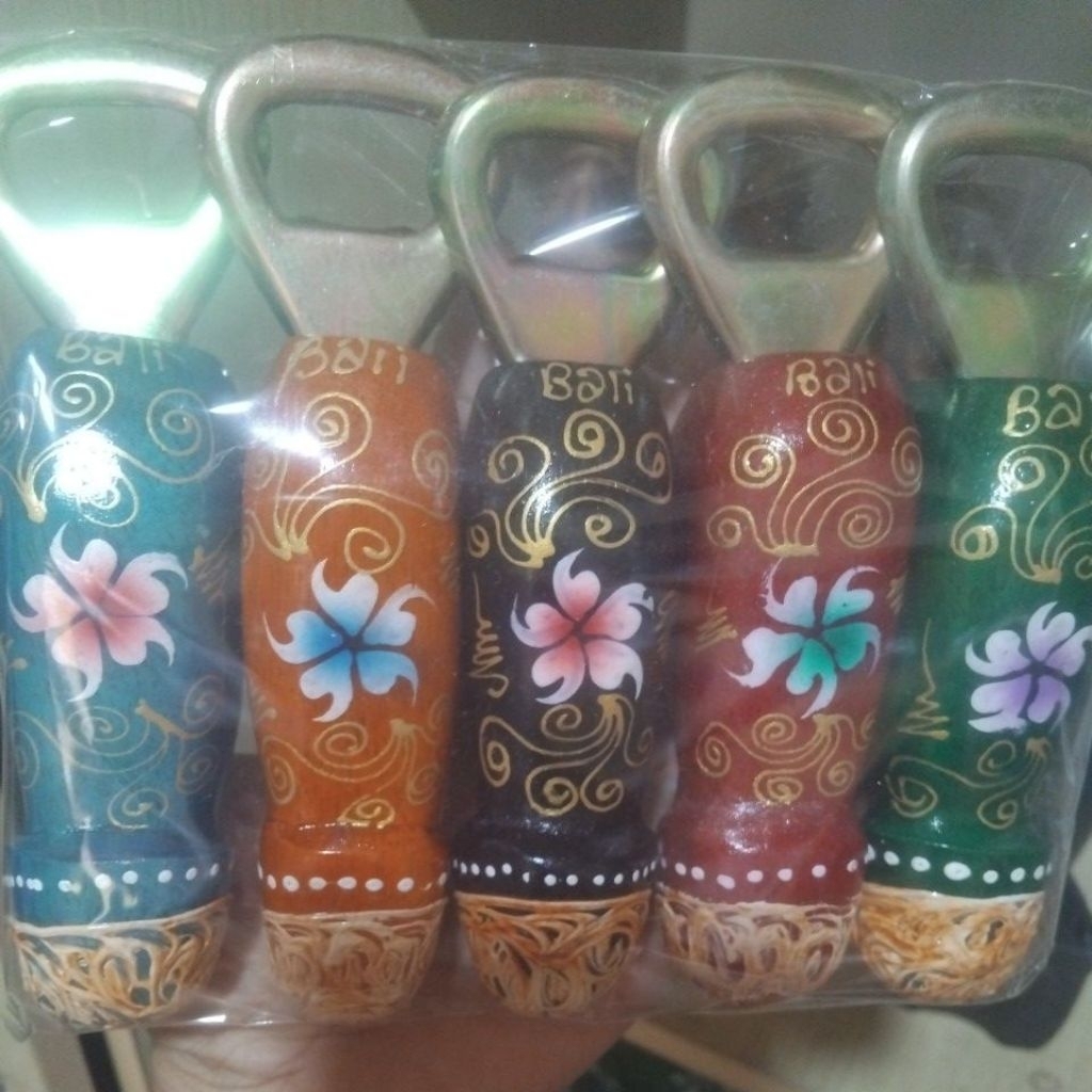 isi 5 pcs pembuka tutup botol ukuran 14 cm kerajinan bali