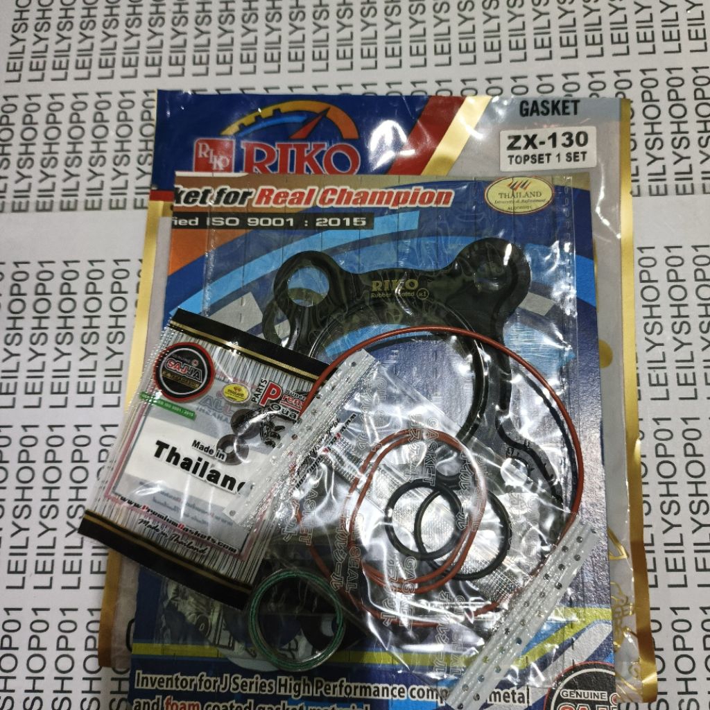 PAKING TOPSET ZX 130/GASKET TOP SET ATAS HEAD BORING+SEAL KLEP KAWASAKI KAZE ZX 130 RIKO