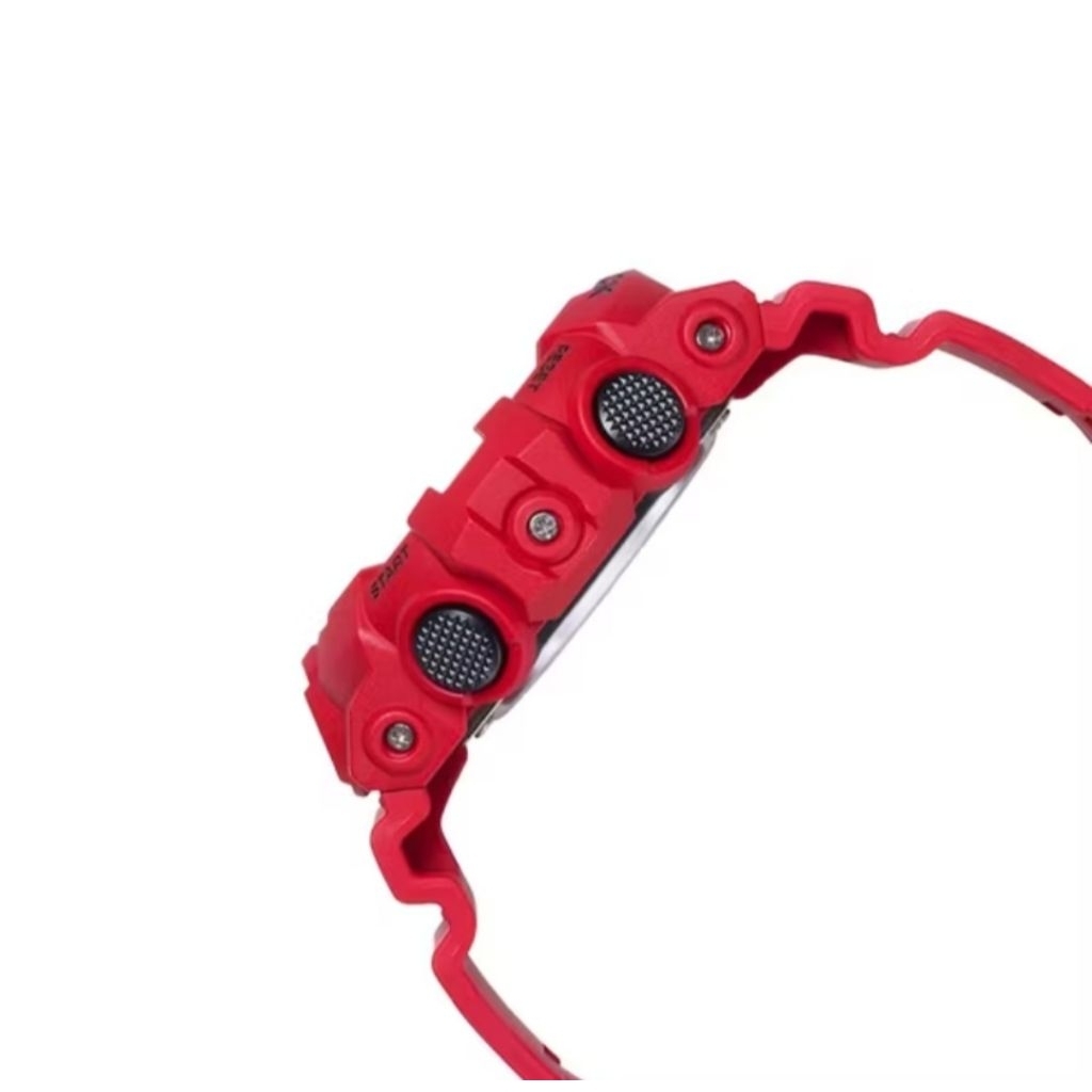 Jam Tangan Pria Analog Digital Casio G-Shock GA-700-4ADR Red Resin Band Keren