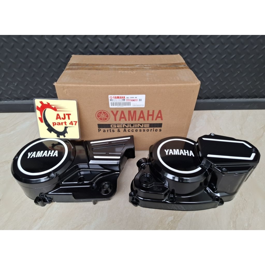 Bak Kalter Bak Kopling Blok Set Sepasang Kiri Kanan Yamaha Rx King Rxking Rx-King New Hitam (3KA)