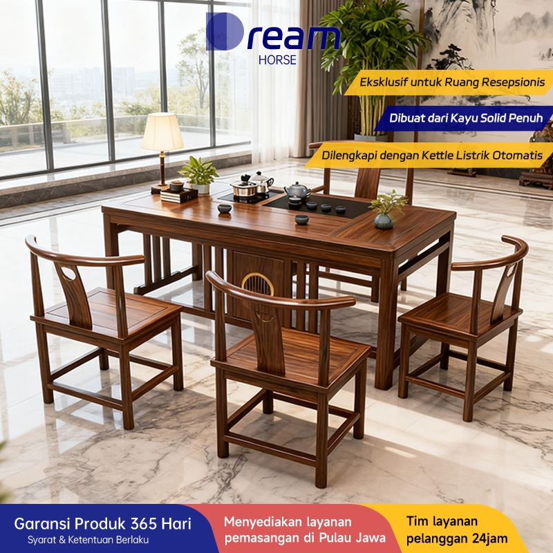 COD Meja Teh Kayu Solid/Kelas Atas Meja Teh/Meja Teh Set/Meja Teh Rumah Tangga/Meja Tamu