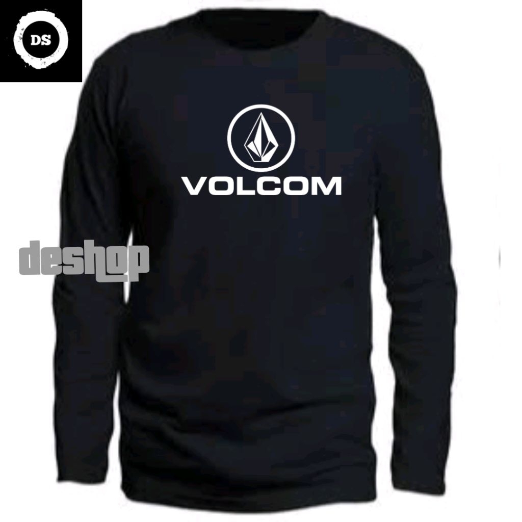Tshirt - Long Sleeve Shirt - Kaos Lengan Panjang - Baju Lengan Panjang - Volcom