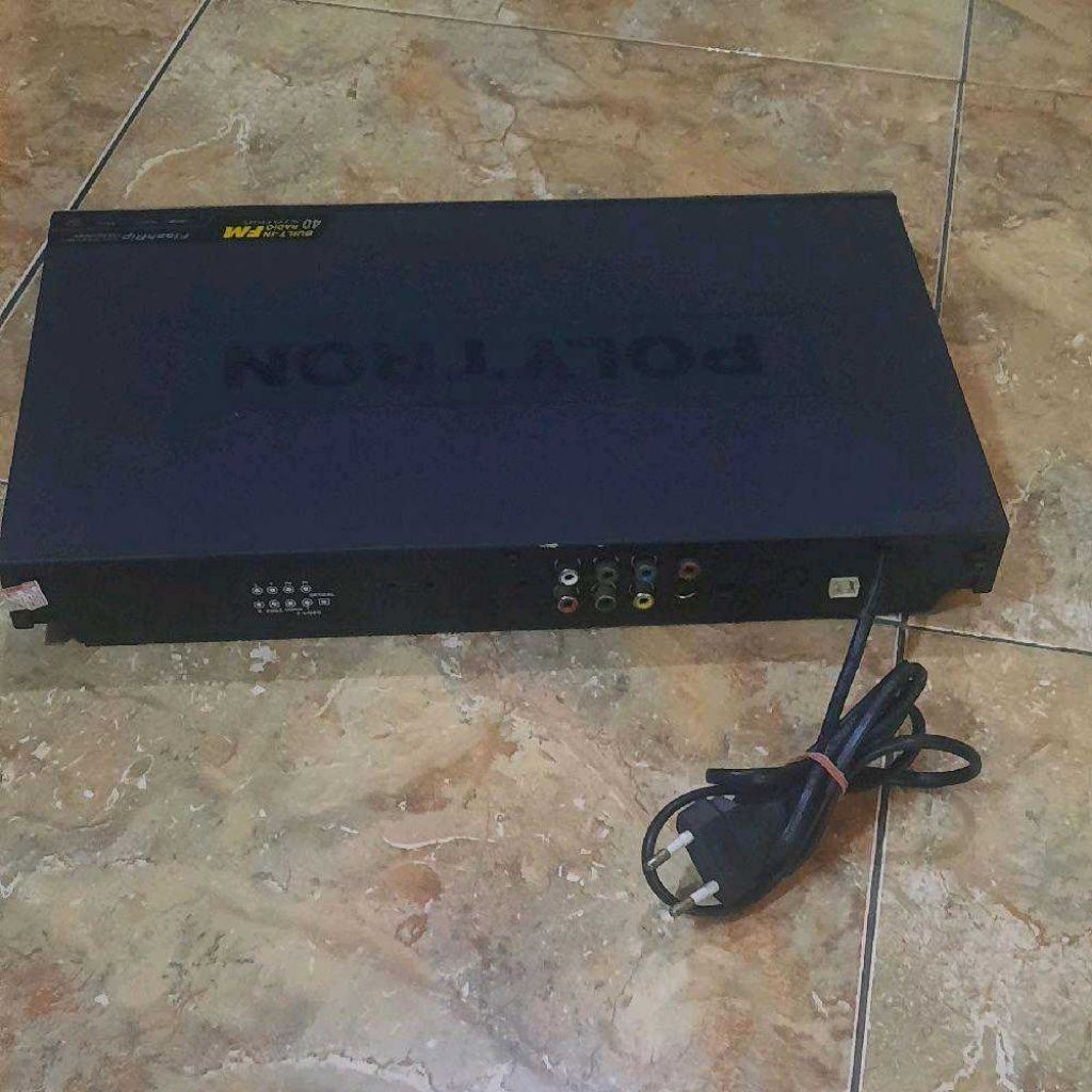 dvd vcd cd player polytron flashrip normal mic normal usb normal