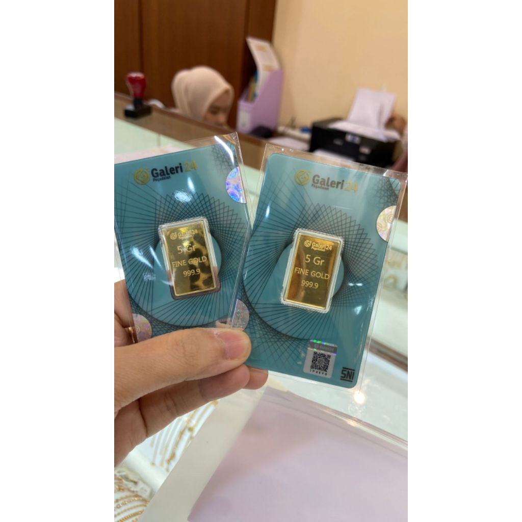 logam mulia galeri 24 5gram tahun 2025
