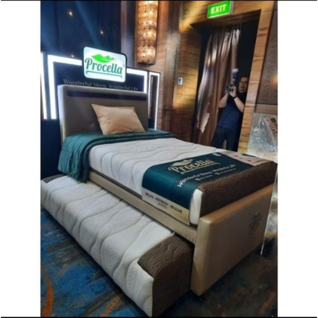 Springbed 3 in 1 Procella/Bed Sorong Spring Pocket Revive FOREST DREAM