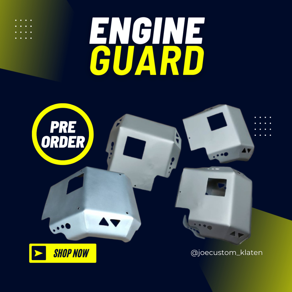 Skidplate / Cover Engine / Engine Guard (CB150R, Vxion, Byson, Megapro, Verza)