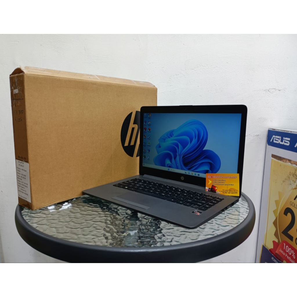 LAPTOP HP 240 G7 SECOND LIKE NEW FULSET SIAP PAKAI