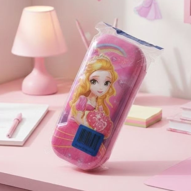 Tempat Pensil Barbie Princess Zipper
